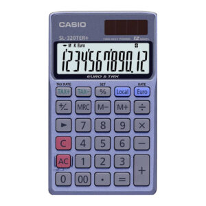 Αριθμομηχανή 12 Ψηφίων Casio (SL-320TER+)