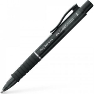 Στυλό Faber Castell Poly Ball View 1.4 Μαύρο