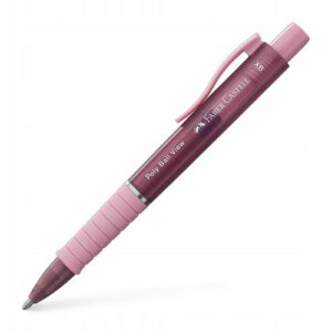 Στυλό Faber-Castell Στυλό Ballpoint 1.4mm Poly Ball View 145753 Rose Shadow