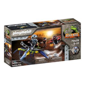 Playmobil Πτεροδάκτυλος Και Μαχητές Με Drone