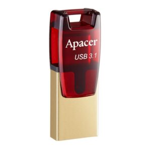 USB 3.1 Gen & Type-C Dual Flash Drive AH180 16GB Red RP
