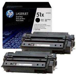 HP 51X Black High Yield 2-pack Toner (Q7551XD)