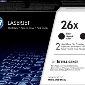 HP Dual Pack LaserJet 26X Black Toner (CF226XD)