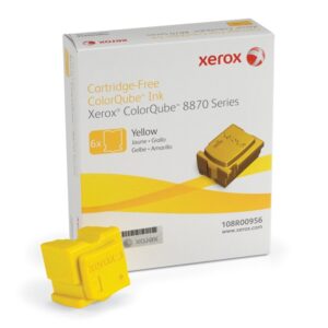ORIGINAL Xerox Metered Solid Yellow for ColorQube 8870/8880 Series for Xerox (108R00956)