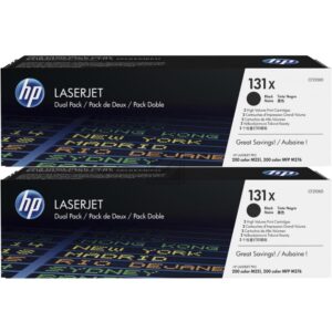 Original Toner HP 131X CF210ΧD dual pack black