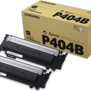 SAMSUNG CLT-P404B BLACK TONER TWIN PACK 2X1500 PGS SU364A