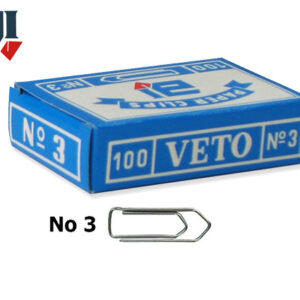 Συνδετήρες VETO No 3 50τεμ