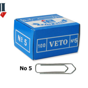 Συνδετήρες VETO No 5 20τεμ.